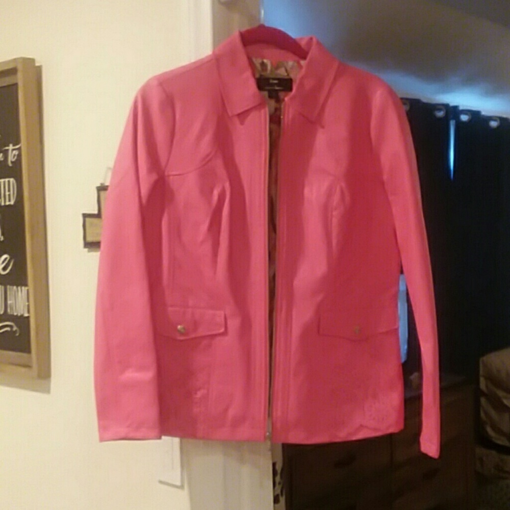 Leather jacket